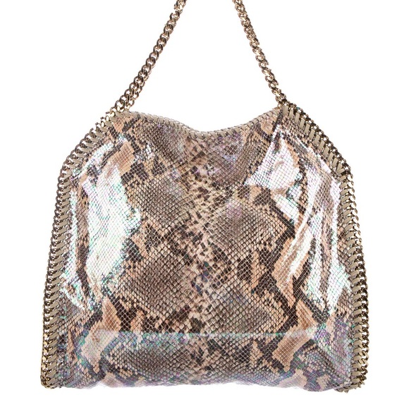Last Day! STELLA MCCARTNEY Snakeskin Falabella - Picture 8 of 9